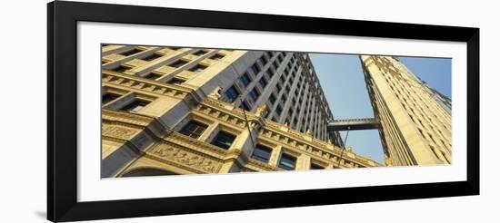 View of a Building, Wrigley Building, Chicago, Cook County, Illinois, USA-null-Framed Photographic Print