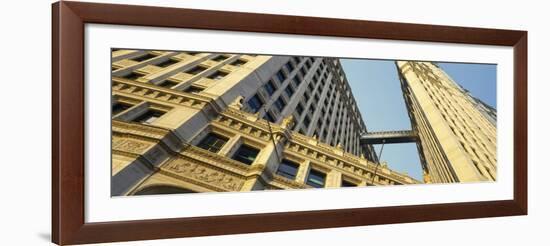 View of a Building, Wrigley Building, Chicago, Cook County, Illinois, USA-null-Framed Photographic Print