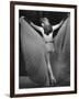 View of a Burlesque Show Being Used to Boost US Army Soldiers Morale-Ralph Morse-Framed Photographic Print