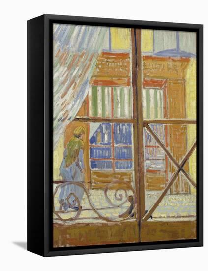 View of a Butcher's Shop. 1888-Vincent van Gogh-Framed Stretched Canvas