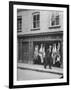 View of a Butcher's Shop in Ennis-Hans Wild-Framed Photographic Print