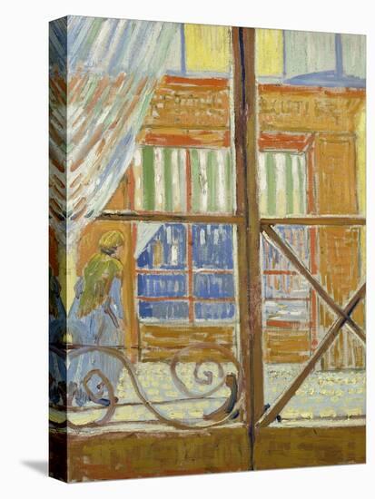 View of a Butcher's Shop-Vincent van Gogh-Stretched Canvas