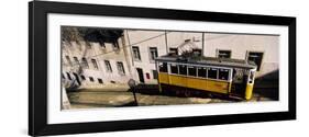 View of a Cable Car, Elevador Da Gloria, Lisbon, Portugal-null-Framed Photographic Print