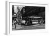 View of a Cable Car on Powell and Market Streets - San Francisco, CA-Lantern Press-Framed Art Print