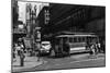 View of a Cable Car on Powell and Market Streets - San Francisco, CA-Lantern Press-Mounted Art Print