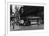 View of a Cable Car on Powell and Market Streets - San Francisco, CA-Lantern Press-Framed Art Print