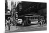 View of a Cable Car on Powell and Market Streets - San Francisco, CA-Lantern Press-Mounted Art Print