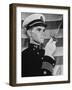 View of a Cadet at the Us Naval Academy Posing For a Picture-John Phillips-Framed Photographic Print