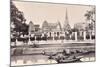 View of a Canal in Bangkok, C.1890-Robert Lenz-Mounted Photographic Print