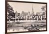 View of a Canal in Bangkok, C.1890-Robert Lenz-Framed Photographic Print