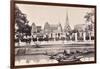 View of a Canal in Bangkok, C.1890-Robert Lenz-Framed Photographic Print