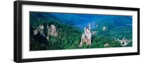 View of a Castle, Neuschwanstein Castle, Bavaria, Germany-null-Framed Photographic Print