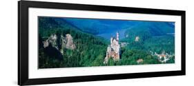 View of a Castle, Neuschwanstein Castle, Bavaria, Germany-null-Framed Photographic Print