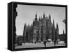 View of a Cathedral in the City of Milan-Carl Mydans-Framed Stretched Canvas
