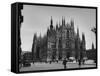 View of a Cathedral in the City of Milan-Carl Mydans-Framed Stretched Canvas