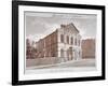 View of a Chapel on York Road, Lambeth, London, 1828-John Buckler-Framed Giclee Print