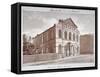 View of a Chapel on York Road, Lambeth, London, 1828-John Buckler-Framed Stretched Canvas