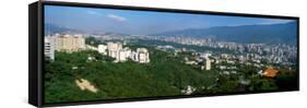 View of a City, Caracas, Venezuela-null-Framed Stretched Canvas