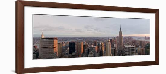 View of a City, Midtown Manhattan, Manhattan, New York City, New York State, USA-null-Framed Photographic Print
