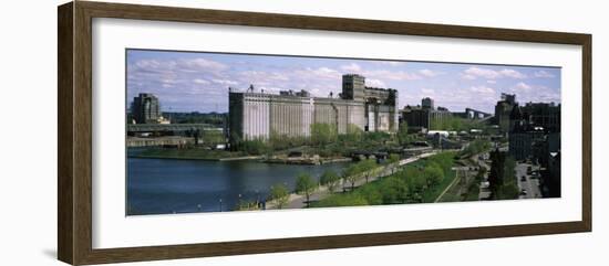 View of a City, Old Port, Montreal, Quebec, Canada-null-Framed Photographic Print