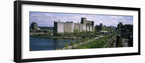 View of a City, Old Port, Montreal, Quebec, Canada-null-Framed Photographic Print