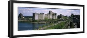 View of a City, Old Port, Montreal, Quebec, Canada-null-Framed Photographic Print