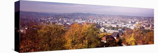 View of a City, Stuttgart, Baden-Wurttemberg, Germany-null-Stretched Canvas