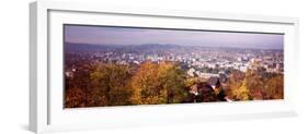 View of a City, Stuttgart, Baden-Wurttemberg, Germany-null-Framed Photographic Print