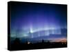 View of a Colourful Aurora Borealis Display-Pekka Parviainen-Stretched Canvas