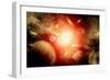 View of a Distant Part of the Galaxy-null-Framed Premium Giclee Print