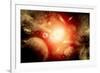 View of a Distant Part of the Galaxy-null-Framed Art Print