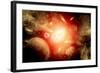 View of a Distant Part of the Galaxy-null-Framed Art Print