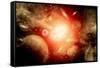 View of a Distant Part of the Galaxy-null-Framed Stretched Canvas