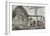 View of a Distillery on the Island of Guam, from 'Voyage Autour Du Monde Sur Les Corvettes De…-Alphonse Pellion-Framed Giclee Print