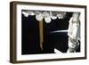 View of a Docked Russian Soyuz Spacecraft and Part of the International Space Station-null-Framed Photographic Print