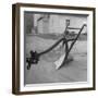 View of a Farmer's Plow-Wallace Kirkland-Framed Photographic Print