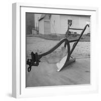 View of a Farmer's Plow-Wallace Kirkland-Framed Photographic Print