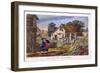 View of a Farmyard in Hendon, in the London Borough of Barnet, C1795-null-Framed Giclee Print