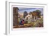 View of a Farmyard in Hendon, in the London Borough of Barnet, C1795-null-Framed Giclee Print