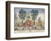 View of a Float Used During the Festival of the Supreme Being in 1794-null-Framed Giclee Print