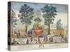 View of a Float Used During the Festival of the Supreme Being in 1794-null-Stretched Canvas