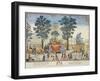 View of a Float Used During the Festival of the Supreme Being in 1794-null-Framed Giclee Print