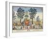 View of a Float Used During the Festival of the Supreme Being in 1794-null-Framed Giclee Print