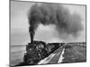 View of a Freight Train Crossing an Open Prairie-Thomas D^ Mcavoy-Mounted Photographic Print