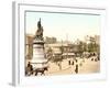 View of a French City-null-Framed Giclee Print