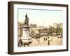 View of a French City-null-Framed Giclee Print