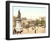 View of a French City-null-Framed Giclee Print