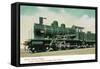 View of a French Express Engine Called Orient Express-Lantern Press-Framed Stretched Canvas