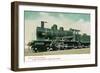 View of a French Express Engine Called Orient Express-Lantern Press-Framed Art Print