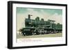 View of a French Express Engine Called Orient Express-Lantern Press-Framed Art Print